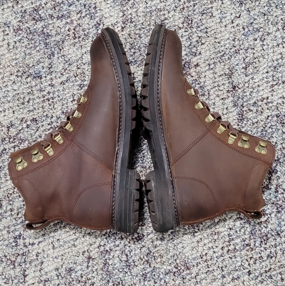 Timberland Logan Bay Alpine Hiking Boot, 10.5, Brown Leather - Picture 6 of 16